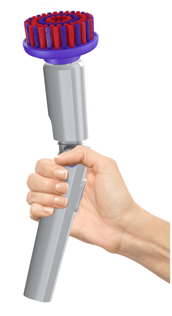 Synoshi scrubber in hand