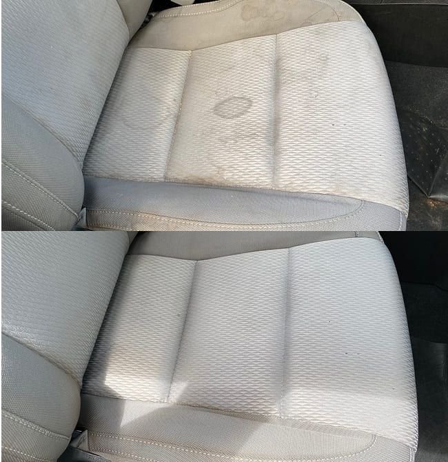Customer review photo — cleaning result achieved with Synoshi Pro